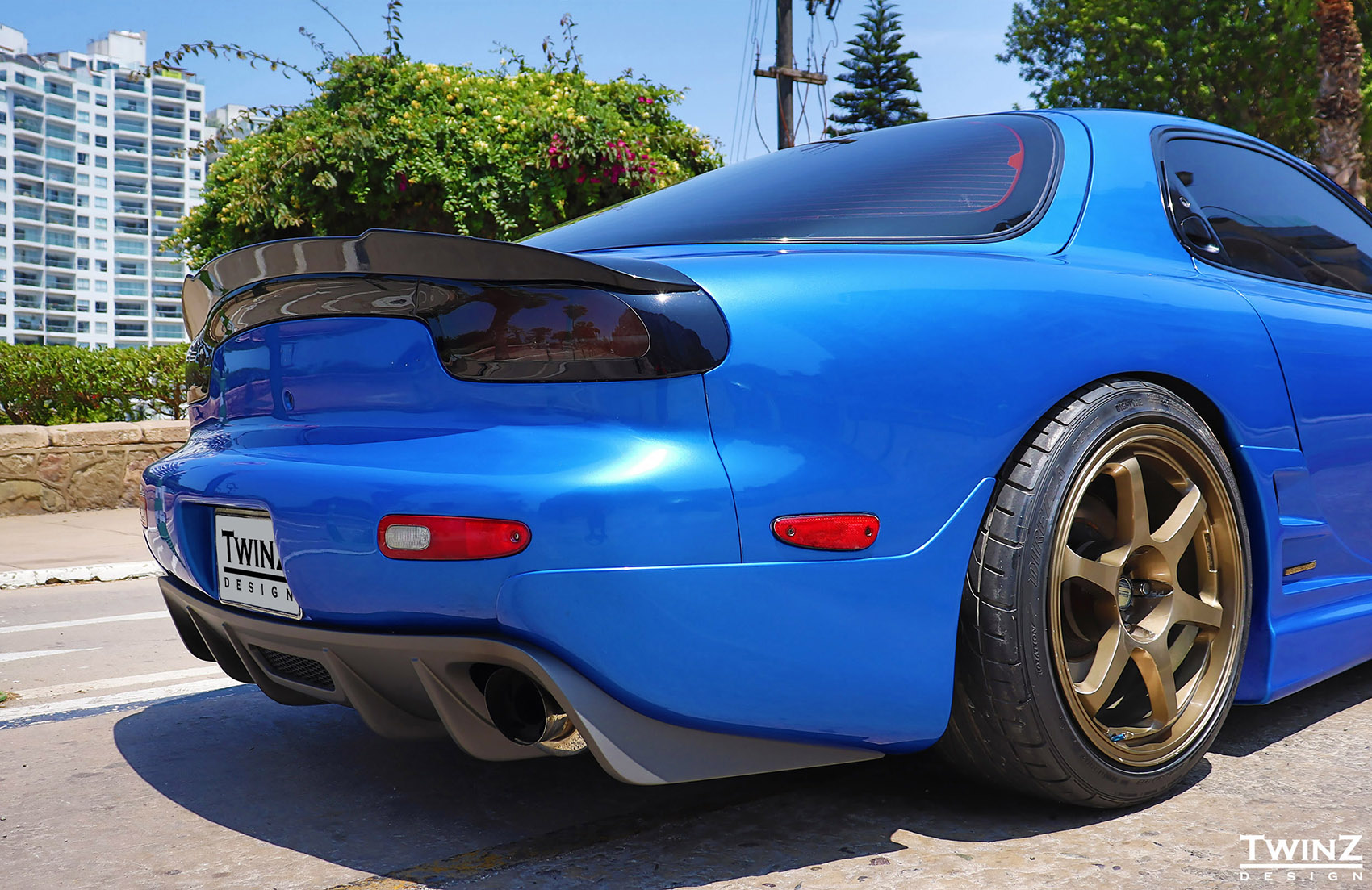 RX7 Lip Spoiler Type 2 Twinz Design